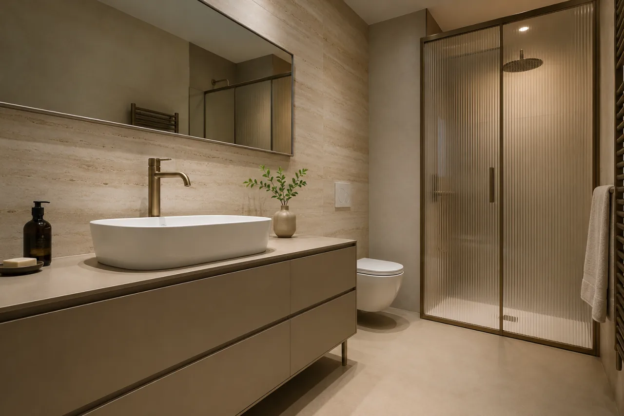 Bagno ristrutturato, immagine illustrativa per la pagina dedicata a Arese