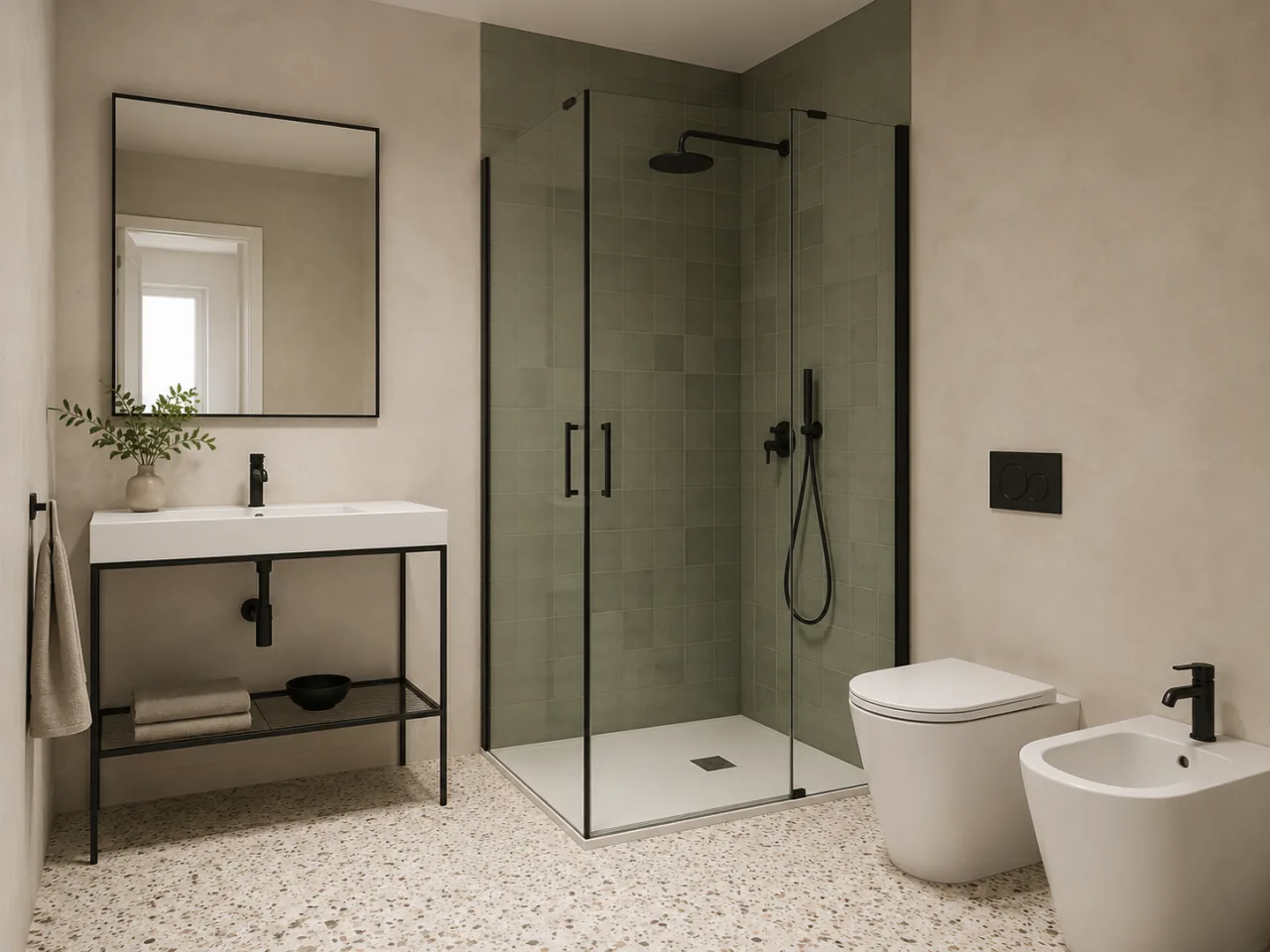 Bagno ristrutturato, immagine illustrativa per la pagina dedicata a Magenta