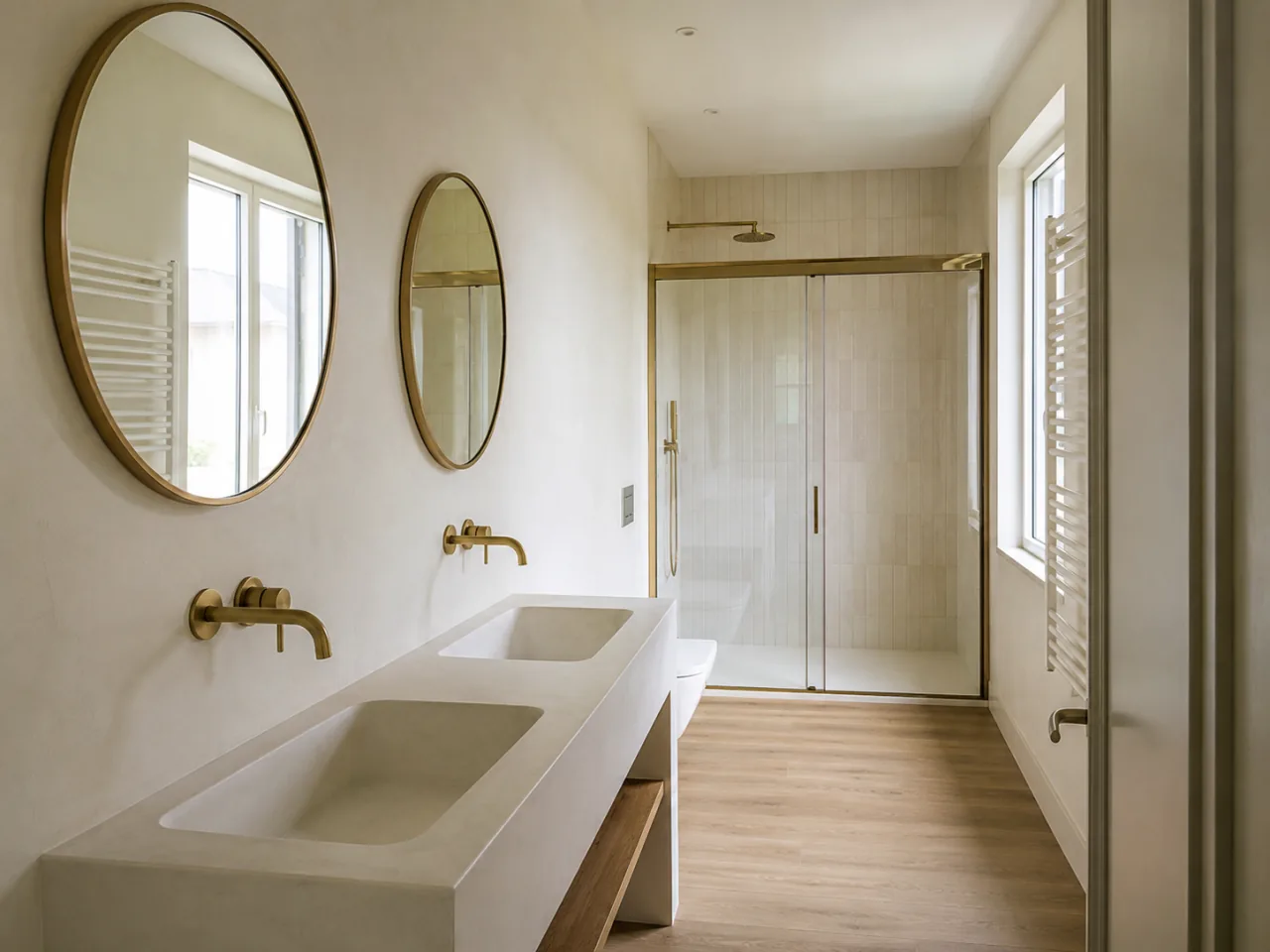 Bagno ristrutturato, immagine illustrativa per la pagina dedicata a Novate Milanese